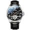 neue Herren-Business-Uhr mit Edelstahlarmband der Marke Olevs, Mondphase, Doppelkalender, 24-Stunden-Anzeige, automatische mechanische Uhr, einfache Freizeit-Sport-Herrenarmbanduhr