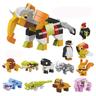 12 in 1 Mini Animal Building Block Set Stem Building Brick Animal Kingdom Zoo Toys for Kids