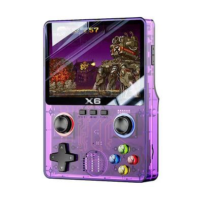 X6 portable retro mini game console 3.5-inch IPS display controller connection support ATJ22735 32-bit RISC children's gift