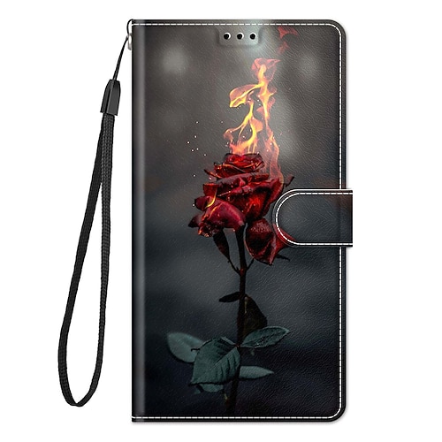 Handy Hülle Handyhüllen Für S26 Ultra Plus S25 S24 S23 S22 Plus Ultra S23 FE S20 A55 5G A35 5G A25 Rückseite Mit Ständer Mit Handgelenkschlaufe Kartenfach Retro TPU PU-Leder Image