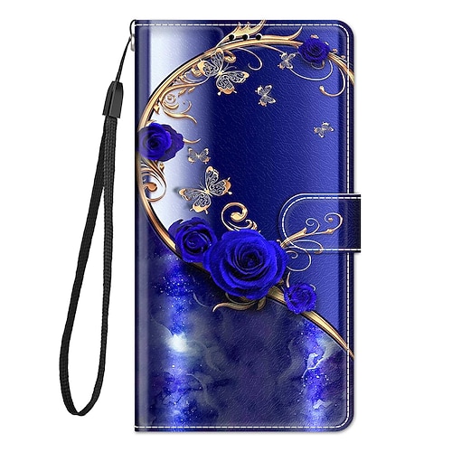 Handy Hülle Handyhüllen Für S26 Ultra Plus S25 S24 S23 S22 Plus Ultra S23 FE S20 A55 5G A35 5G A25 Rückseite Mit Ständer Mit Handgelenkschlaufe Kartenfach Retro TPU PU-Leder Image
