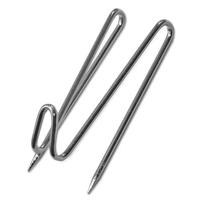 Advantus Panel Wall Wire Hooks, Silver, 25 Hooks/Pack (AVT75370) Pack of 25 Partition & Panel Accessories