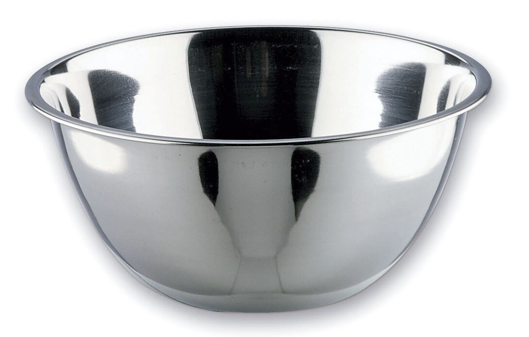 LACOR Konische Schüssel aus rostfreiem Stahl GARINOX 18% Edelstahl 40 cm 11,5 L Image