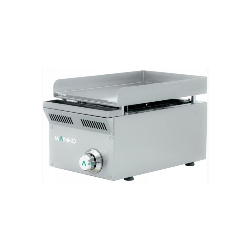 Gasgrill mit rektifizierter Stahlplatte Image