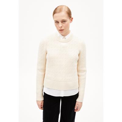 FABIOLAA | Pullover Regular Fit aus Bio-Woll Mix - beige (M) Image