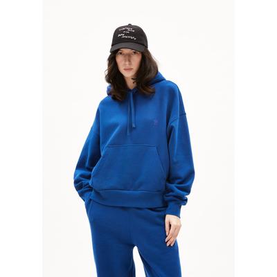 FRANCISARAA - Frauen Oversized Fit Sweathoodie - blau (Größe: M)