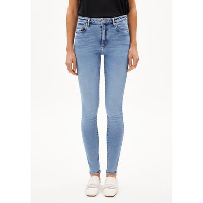 TILLAA - Frauen Skinny Fit Jeans - blau (Größe: 30/34)