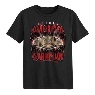 Schwarzes Future Undisputed WWE Universal Champion T-Shirt für Jugendliche Image