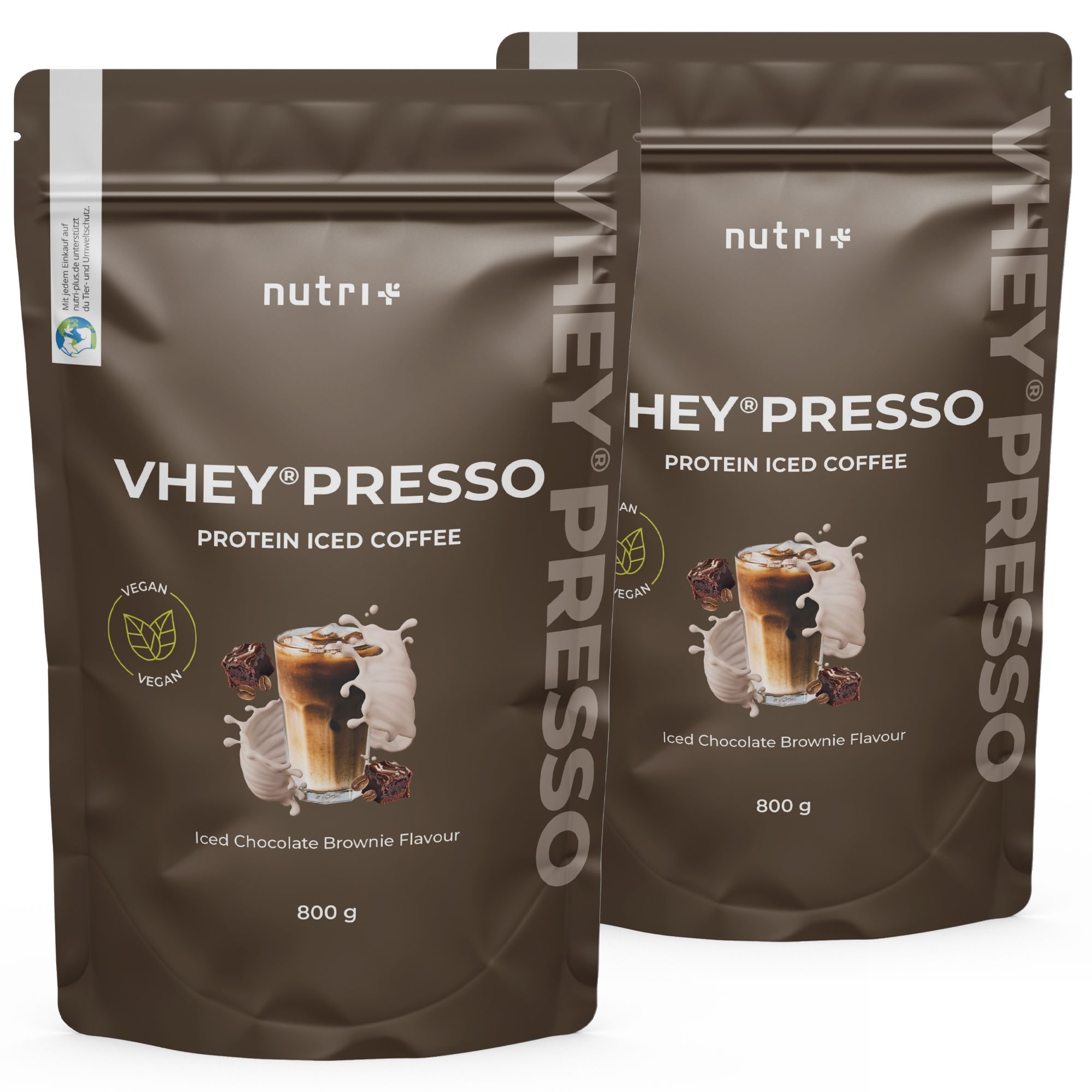 nutri+ Polvere di Caffè Proteico - Vheypresso Vegano 1600 g