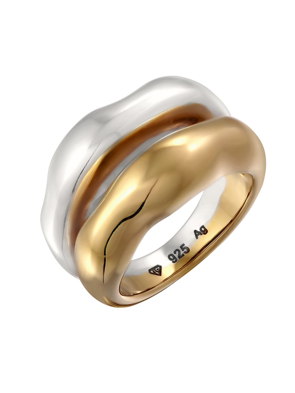 Elli PREMIUM Ring Damen mehrfarbig, 52 Image