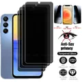4 pezzi per Samsung Galaxy A16 vetro per Samsung A16 protezione schermo 9H HD protezione anti-spia privacy vetro temperato Samsung A16