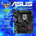 Scheda madre LGA 1200 Intel Z490 ASUS ROG STRIX Z490-E GAMING DDR4 128GB M.2 pci-e 3.0 USB3.2 ATX per cpu Intel di decima generazione