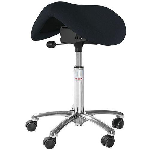 Siège Dalton Easy Seat - Tissu Cura - Medium - Noir - Global Professional Seating