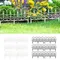 6pcs Decorative Garden Fence Bendable Outdoor Rustproof Landscape Wire Border Folding Patio Fences