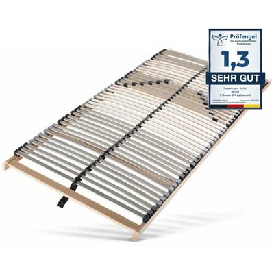 Lattenrost 100x200, Ergonomischer 7 Zonen Lattenrost aus Buchenholz, 42 Latten, Hergestellt in Image