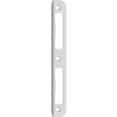 Winkelschließblech r 10 rund Blindlappen 8 mm 1 wb 2492, Nickel- silber lackiert Image