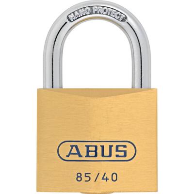 Hangschloss Messing 85/50 gl.-2681 - Abus