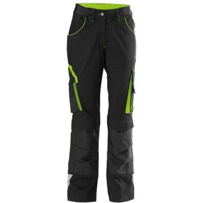 Bundhose Damen performance 24 Gr.46 schwarz/limette - Fortis Image