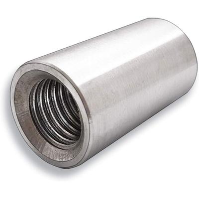 A2 Rundgewindehülse Edelstahl Verbindungsmutter V2A Rundmodell M6 M8 M10 M12 M16 M20 (100, M6 x 25) Image