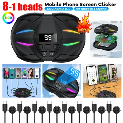 Phone Screen Auto Clicker For Phone Automatic Phone Screen Tapper Finger Clicking Simulator For