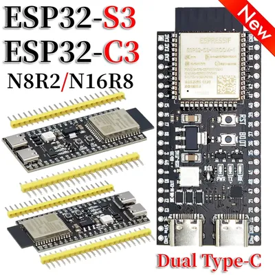 ESP32-S3 Wifi BT Module Development Board for Arduino IDE ESP32-S3-WROOM-1 N16R8 N8R2 44Pin Type-C