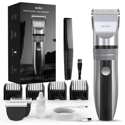 SEJOY Professional Trimmer Hair Clippers Cutting Beard Cordless Shaving Machine