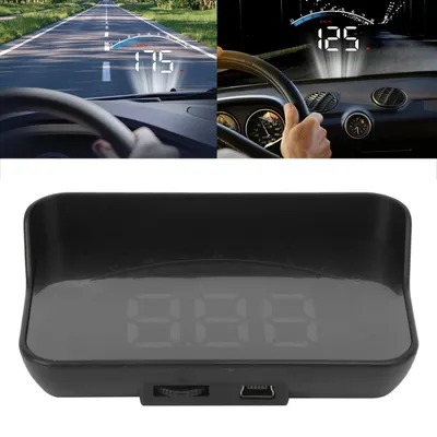 Car HUD Up Projector Car Up Display High Definition OBD HUD Windshield Projector Overspeed