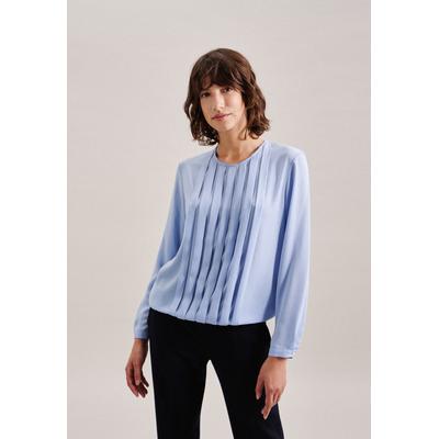 Shirtbluse Damen Hellblau