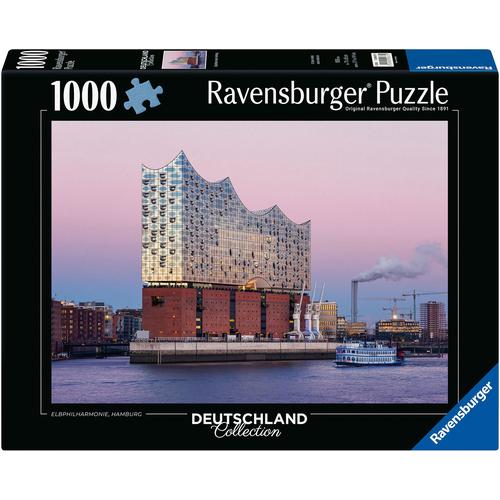 Puzzle RAVENSBURGER ""Deutschland Collection, Elbphilharmonie Hamburg"" Puzzles bunt Kinder Made in Germany; FSC - schützt Wald weltweit