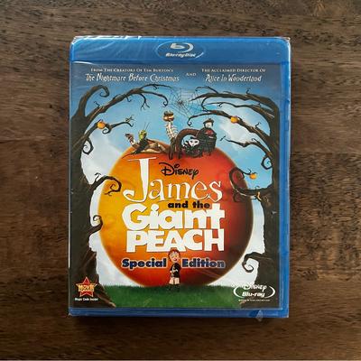 Disney Media | Disney James And The Giant Peach Special Edition Blu-Ray & Dvd Movies New | Color: Blue | Size: Os