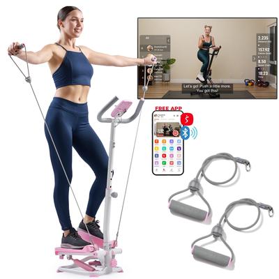 Sunny Pink Smart Stair Stepper w Handlebars & Bands - P2410