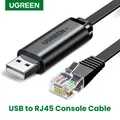 Ugreen cavo Console USB a RJ45 adattatore seriale RS232 per Router Cisco 1.5m convertitore USB RJ 45 8P8C cavo Console USB