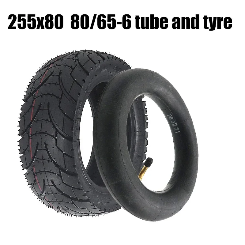 255x80 Vakuum reifen Elektro roller Null Innen-und Außen reifen 10x Dualtron Kugoo M4 verbesserte Version 10 Zoll 3, 50-6 Image