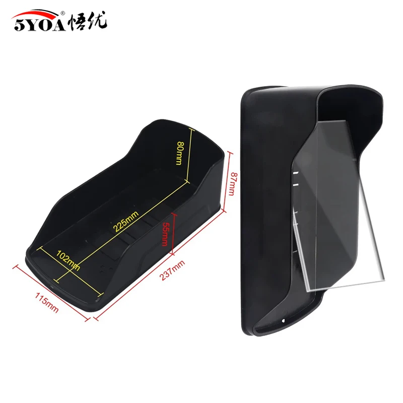 Wasserdichtes Gehäuse, Kunststoff-Regenschutz, für den Außenbereich, Regenschutz, Schutz, Zugangskontrolle, Tastatur, Türklingel, Kartenleser, Sonnenschale Image