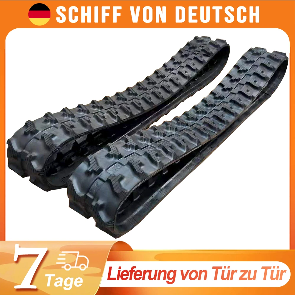 Deutschland Stock Gummi kette mit 180*72*37mm Größe für Mini bagger
