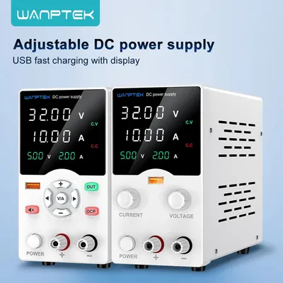 Wanptek DC Lab Netzteil 30V 60V 120V einstellbarer Spannungs regler für die Reparatur von Image