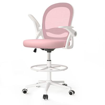 Bürostuhl mit Fußstützenring Naspaluro Bürostuhl Ergonomisch mit Lendenwirbelstütze, Image