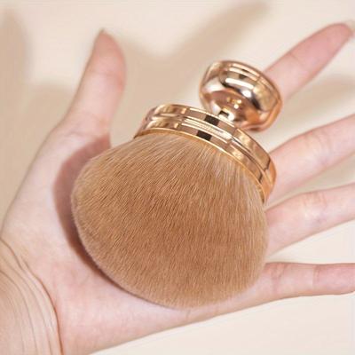 TEMU Multifunctional Body Brush Powder Brush Extra Large Size Trade Arm Neck Makeup Brush Image