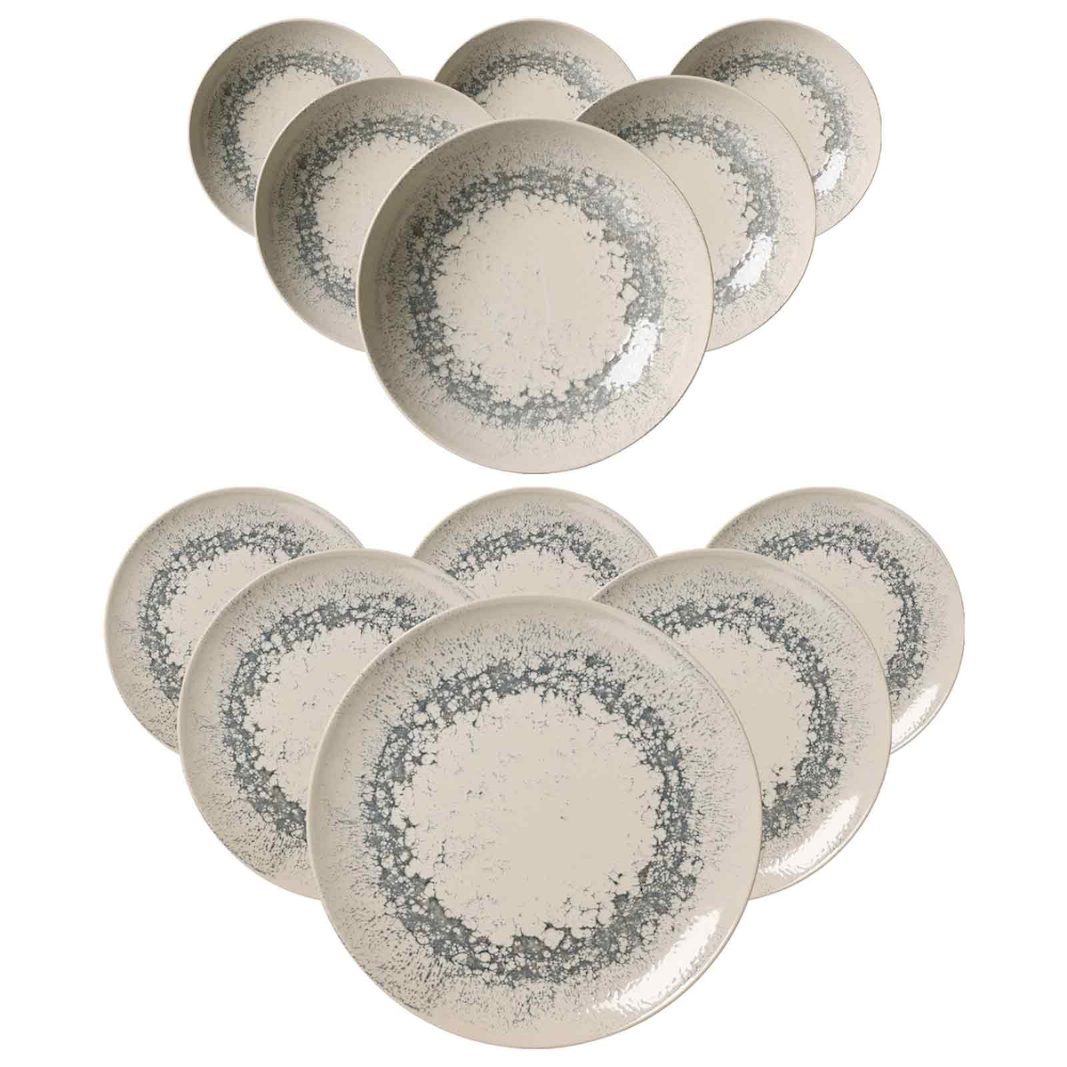 Ritzenhoff & Breker Cecina Tafelservice 12-teilig Graphit Image