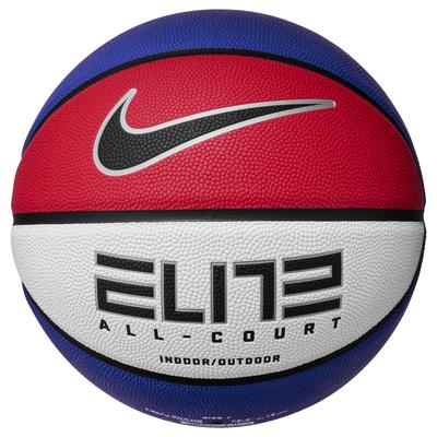 Nike Elite All Court 2.0 28.5" Basketball Red/Royal/Metallic Silver