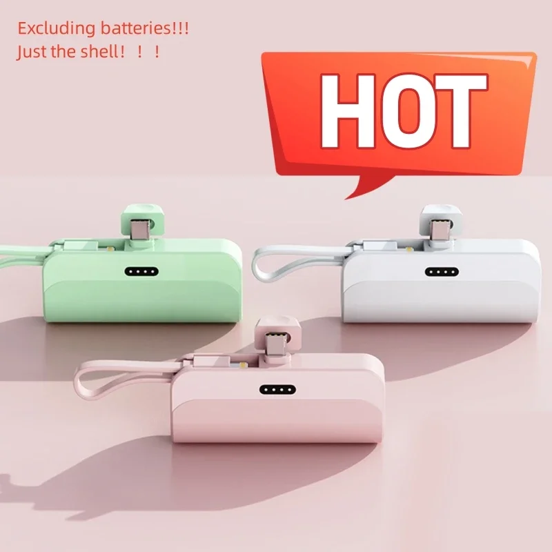 Tragbare Batterie-Aufbewahrungsbox vom Typ Powerbank-Halterung für 21700/18650 Image