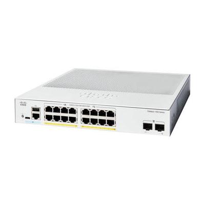 Cisco Catalyst C1300-16P-2G 16-Port Gigabit PoE+ Compliant Managed Network Switch C1300-16P-2G