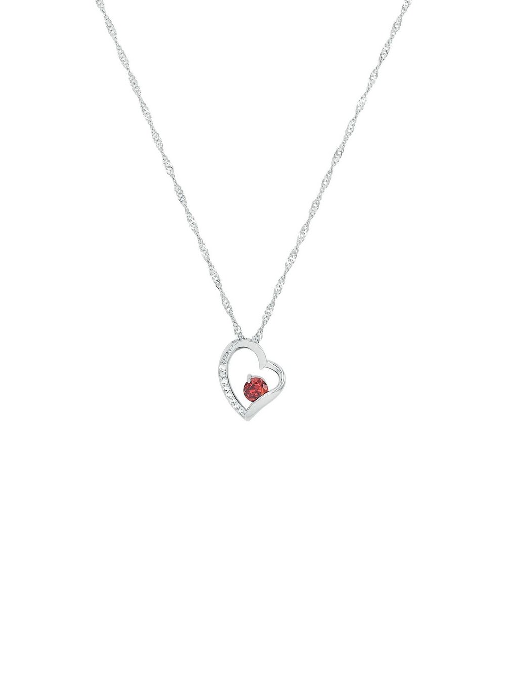 amor Kette mit Anhänger Damen silber, 45 Image