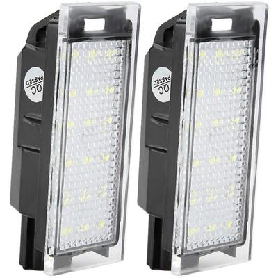 2 Stück Auto-LED-Kennzeichenbeleuchtung für Twingo/Clio/Megane/Lagane - Jeffergarden