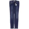 Mustang Damen Jeans, Gr. 24, blau, Elasthan, Baumwolle