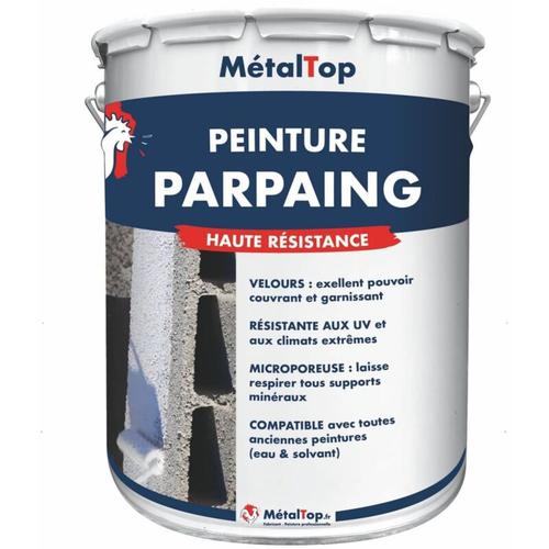 Metaltop - Peinture Parpaing - Pot 1 l - 5008 - Bleu gris
