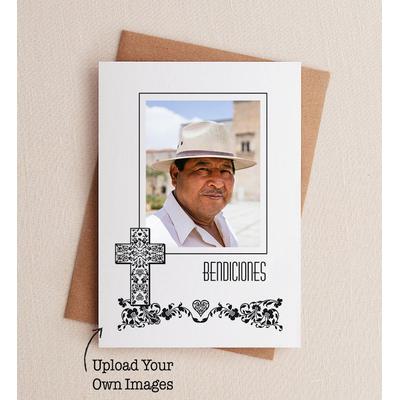 1-800-Flowers Everyday Gift Delivery Bendiciones Photo Sympathy Greeting Card