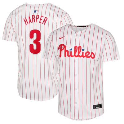 Philadelphia Phillies Nike Limited Heimtrikot – Weiß – Bryce Harper – Jugend Image