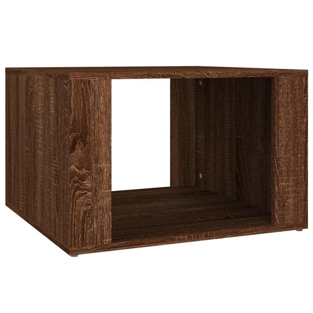 vidaXL Nachttisch Braun Eichen-Optik 57x55x36 cm Holzwerkstoff Image