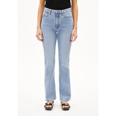 LINNAA - Frauen Slim Fit Jeans - blau (Größe: 26/30) Image
